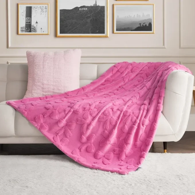 3D Faux Fur Throw Blanket 3D Faux Fur Throw Blanket