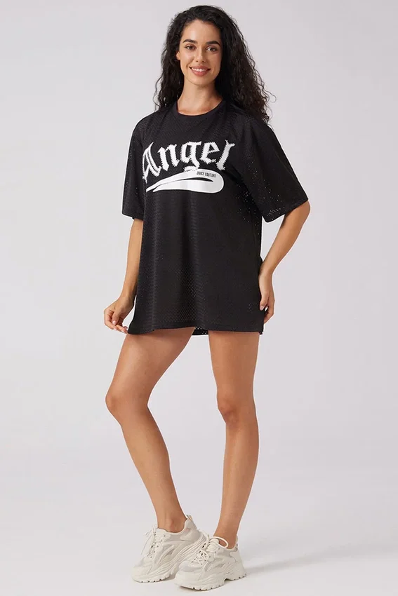 Angel Couture Oversized Tee Dress Angel Couture Oversized Tee Dress