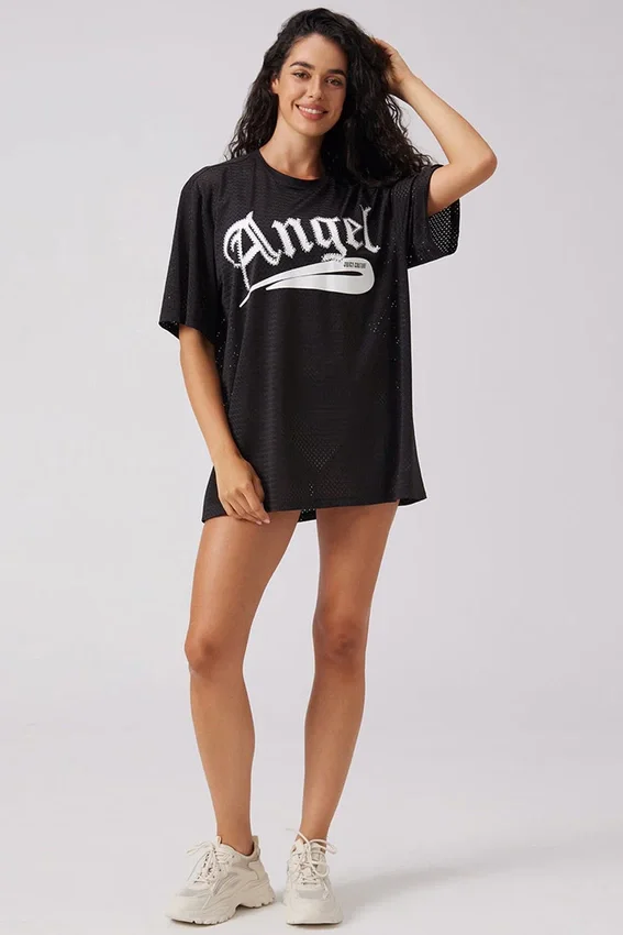 Angel Couture Oversized Tee Dress Angel Couture Oversized Tee Dress