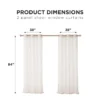 Aurora Sheer Window Curtain