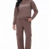 Big Bling Fleece Crewneck Pullover