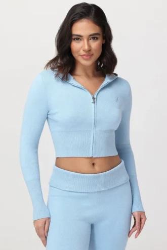 Big Bling Knit Hoodie