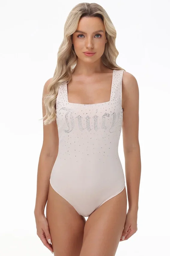 Big Bling Scoop Neck Tank Bodysuit Big Bling Scoop Neck Tank Bodysuit