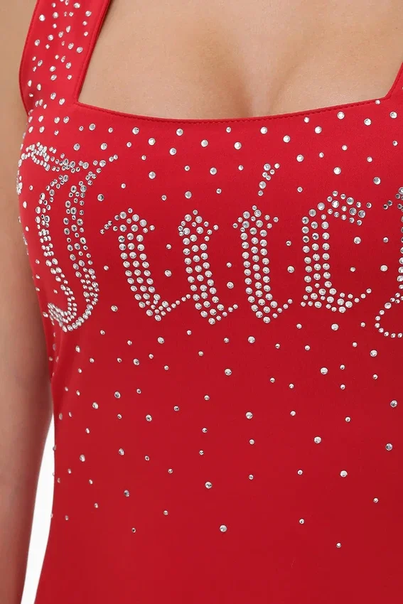 Big Bling Scoop Neck Tank Bodysuit Big Bling Scoop Neck Tank Bodysuit