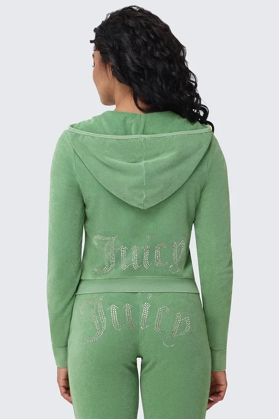 Big Bling Washed Terry Hoodie Big Bling Washed Terry Hoodie