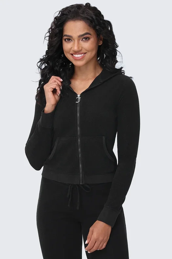 Big Bling Washed Terry Hoodie Big Bling Washed Terry Hoodie