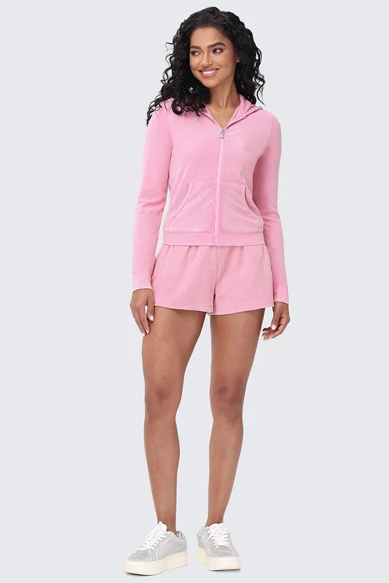 Big Bling Washed Terry Hoodie Big Bling Washed Terry Hoodie