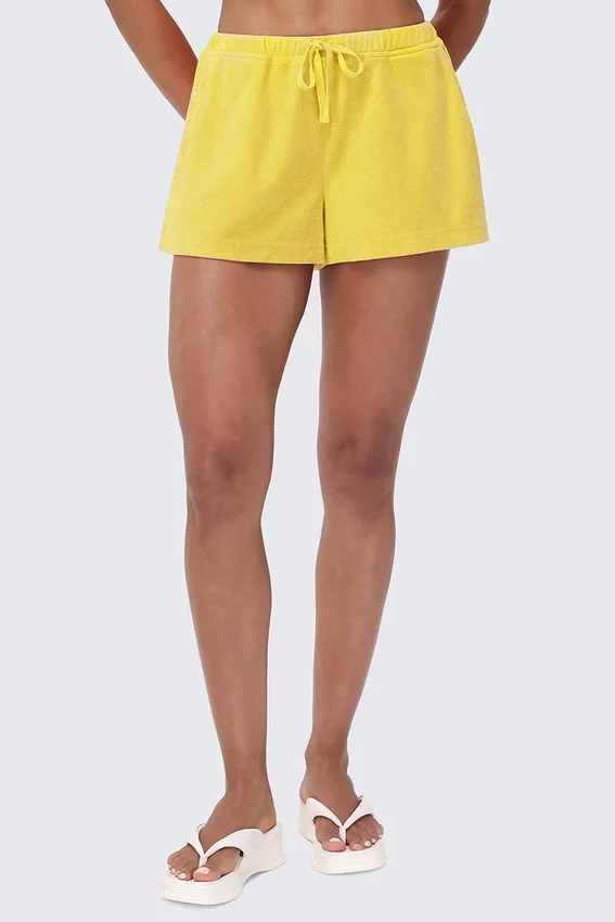 Big Bling Washed Terry Shorts Big Bling Washed Terry Shorts