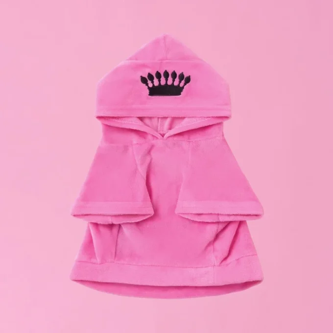 Bling Velour Pet Hoodie