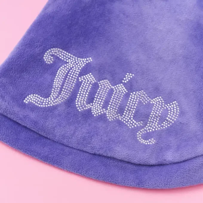 Bling Velour Pet Hoodie