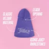 Bling Velour Pet Hoodie