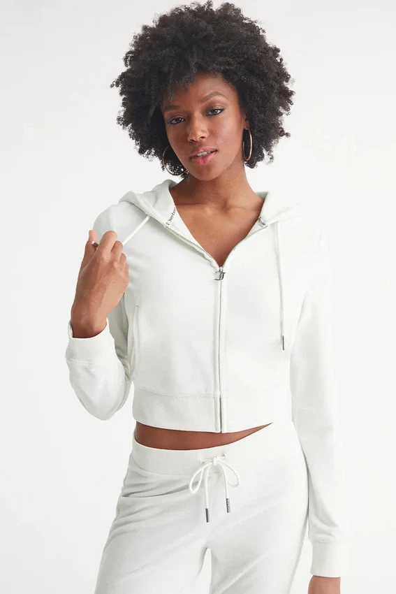 Bride Customizable Big Bling Velour Hoodie Bride Customizable Big Bling Velour Hoodie