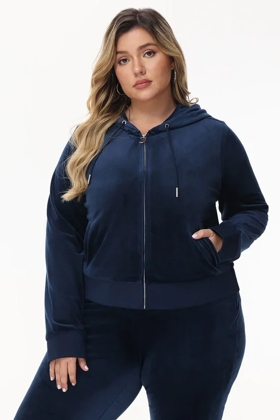 Bride Customizable Big Bling Velour Hoodie Bride Customizable Big Bling Velour Hoodie