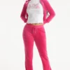 Aquarius Customizable Big Bling Velour Track Pants Aquarius Customizable Big Bling Velour Track Pants