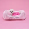 Crown Bling Black Pet Bed