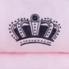 Crown Bling Black Pet Bed