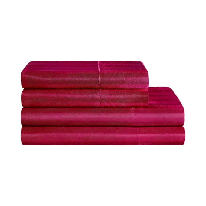 Damask Stripe Satin Sheet Set Damask Stripe Satin Sheet Set