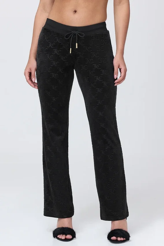Embossed Velour Track Pants Embossed Velour Track Pants