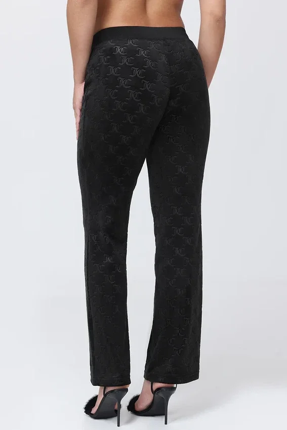 Embossed Velour Track Pants Embossed Velour Track Pants
