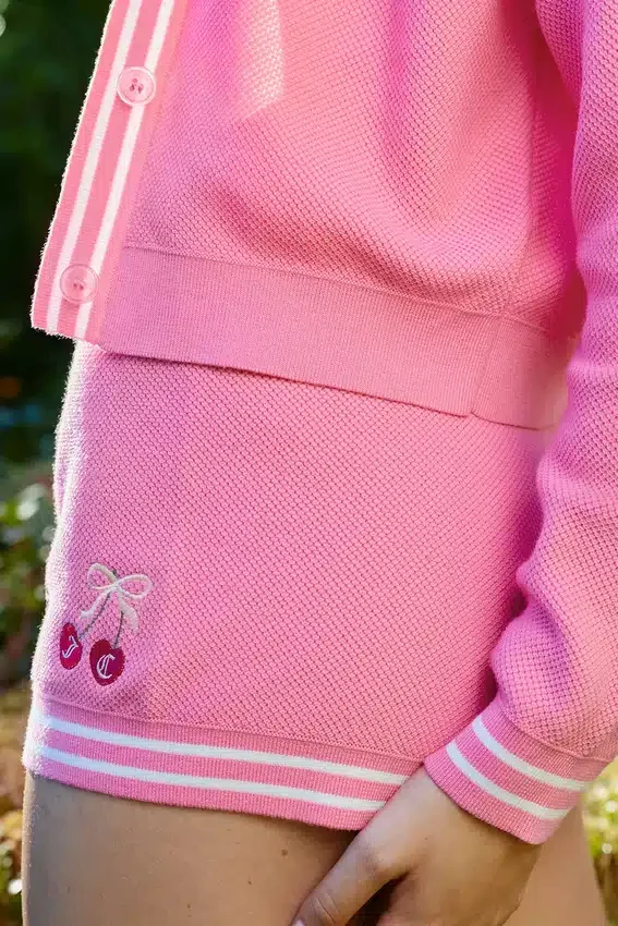 Embroidered Tipped Sweater Cardigan Embroidered Tipped Sweater Cardigan