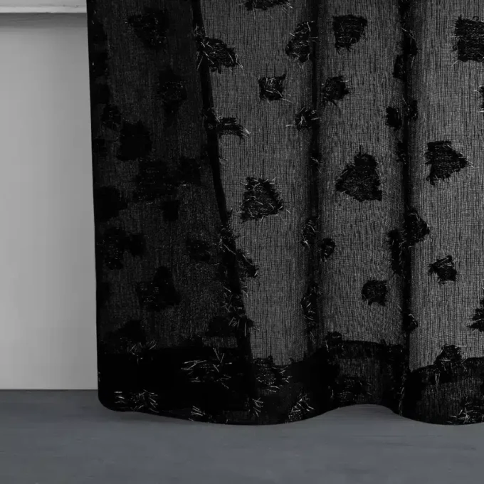 Ethel Embellished Sheer Curtains