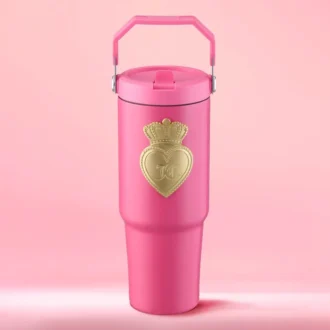 Flip & Sip Hydration Stainless Steel Tumbler