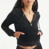 Aquarius Customizable Big Bling Velour Hoodie Aquarius Customizable Big Bling Velour Hoodie
