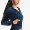 Aquarius Customizable Big Bling Velour Hoodie Aquarius Customizable Big Bling Velour Hoodie