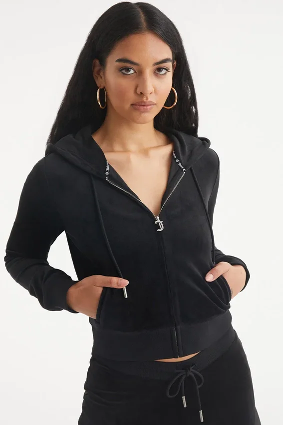 Aquarius Customizable Big Bling Velour Hoodie Aquarius Customizable Big Bling Velour Hoodie