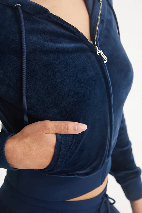 Aquarius Customizable Big Bling Velour Hoodie Aquarius Customizable Big Bling Velour Hoodie