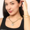 Heart Stud Earrings with Crystal Accents Heart Stud Earrings with Crystal Accents