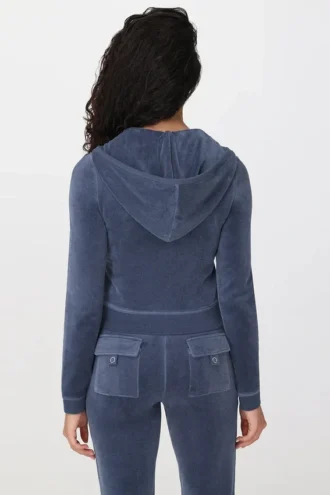 Heritage Cotton Velour Hoodie