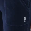 Hollywood Scottie Snap Pocket Cotton Velour Track Pants