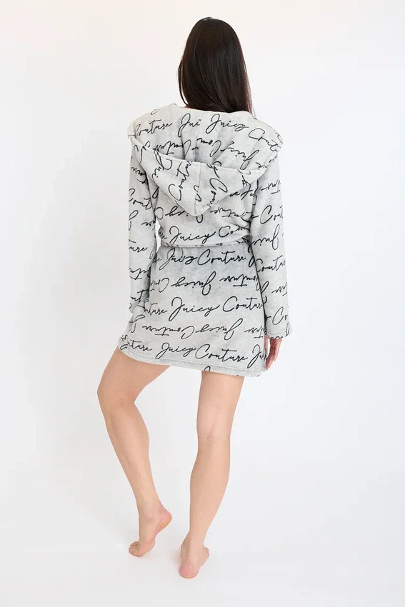 Hooded Luxe Plush Robe Hooded Luxe Plush Robe