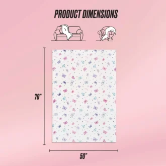Kids Plush Throw Blanket