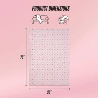 Kids Plush Throw Blanket