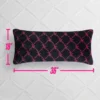 Lattice Print Plush Body Pillow Lattice Print Plush Body Pillow