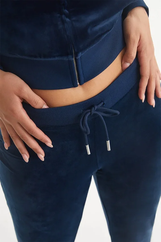 Aquarius Customizable Big Bling Velour Track Pants Aquarius Customizable Big Bling Velour Track Pants