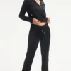 Aquarius Customizable Big Bling Velour Track Pants Aquarius Customizable Big Bling Velour Track Pants