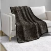 Leopard Print Throw Blanket