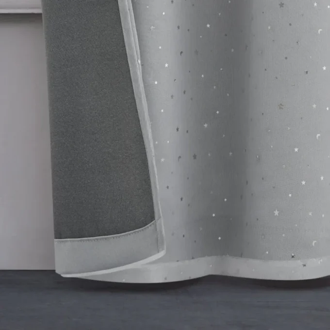 Melody Embellished Double Layer Curtains