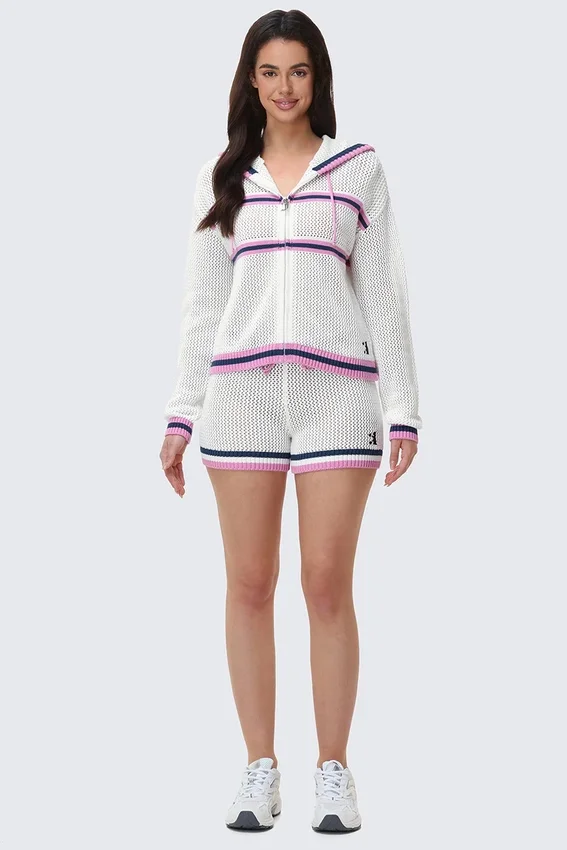 Mesh Zip-Up Hoodie Mesh Zip-Up Hoodie