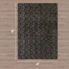 Metallic Leopard Plush Rug, 4′ X 6′ Metallic Leopard Plush Rug, 4′ X 6′