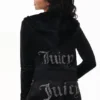 Custom Zodiac Og Big Bling Velour Hoodie