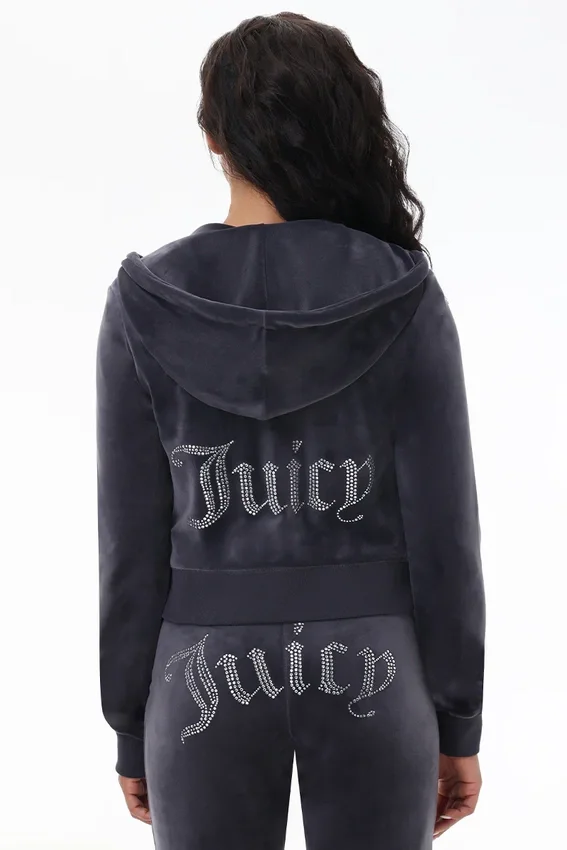 Og Big Bling Velour Hoodie Og Big Bling Velour Hoodie