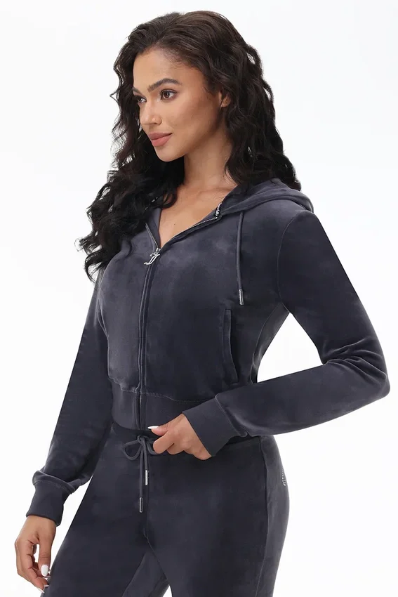 Og Big Bling Velour Hoodie Og Big Bling Velour Hoodie
