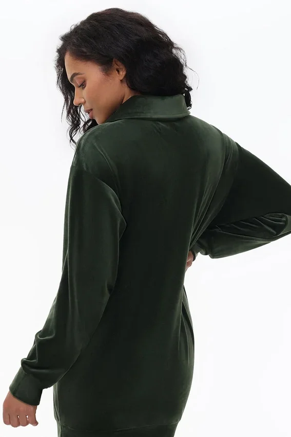 Oversized Small Bling Quarter Zip Pullover Oversized Small Bling Quarter Zip Pullover