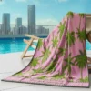 Palm Trees Cotton Beach Towel