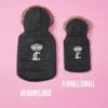 Pet Faux Fur Hooded Jacket