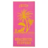 Pink Beachside Couture Cotton Beach Towel